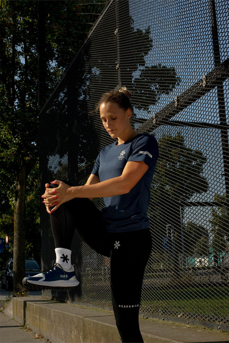 Osaka Women Training Tee Elite Short Sleeve | Navy