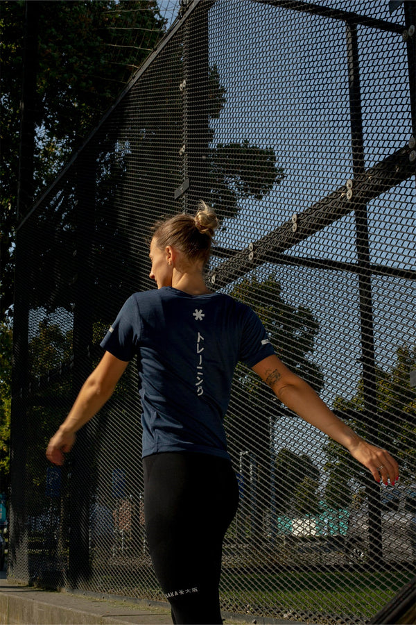 Osaka Women Training Tee Elite Short Sleeve | Navy