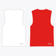 Osaka Reversible Bib | White-Red