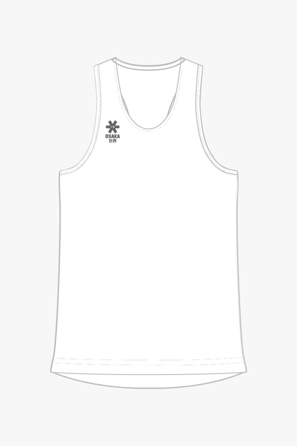 Women Singlet (NFHS Approved) | White