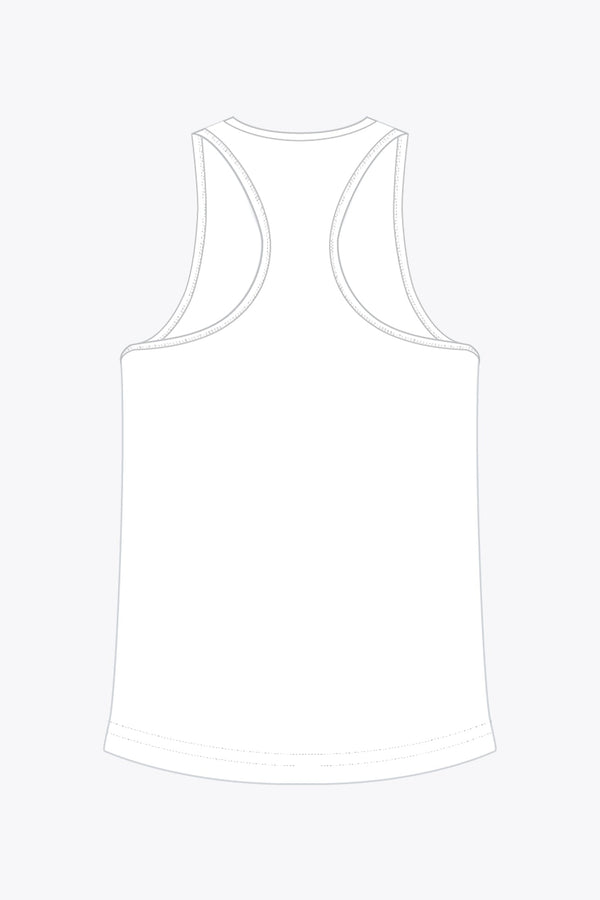 Women Singlet (NFHS Approved) | White