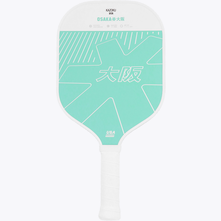 Osaka Kazoku Pickleball Paddle – Aquatic Awe | Glass Fiber, 13mm Thickness