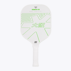 Osaka Kazoku Pickleball Paddle – White | Glass Fiber, 13mm Thickness #Future-Dusk #White