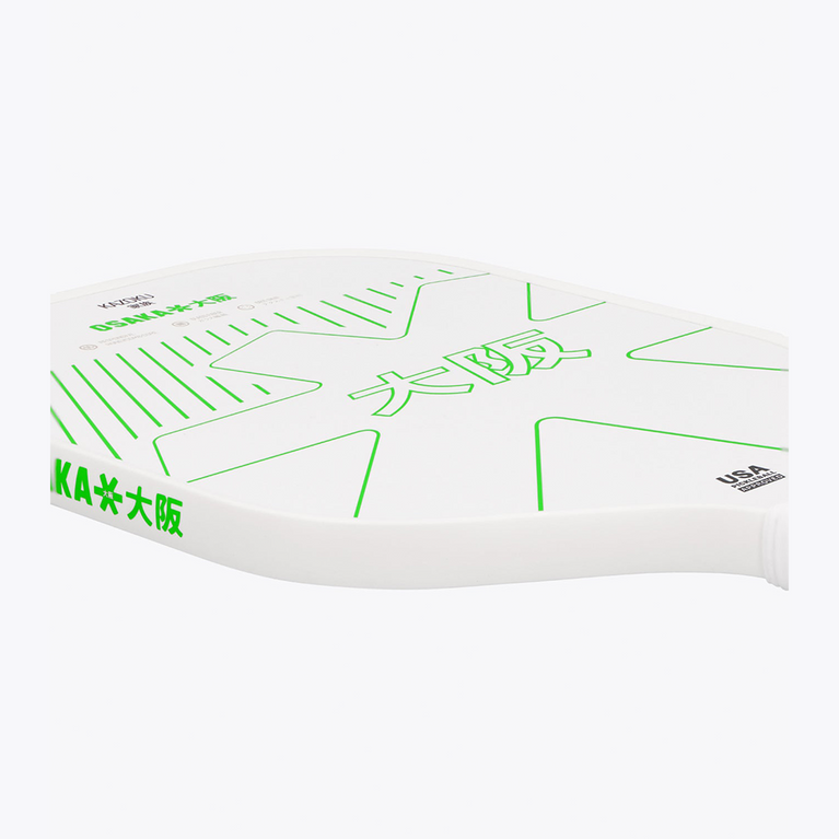 Osaka Kazoku Pickleball Paddle -White – Handle Detail | 5.3