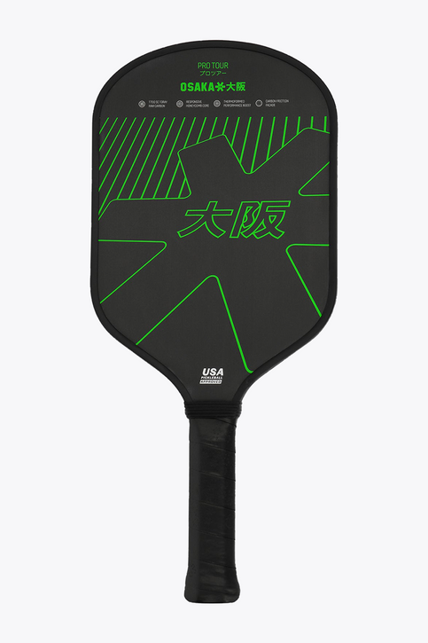 Osaka Pickleball Paddle Pro Tour - Iconic Black - front