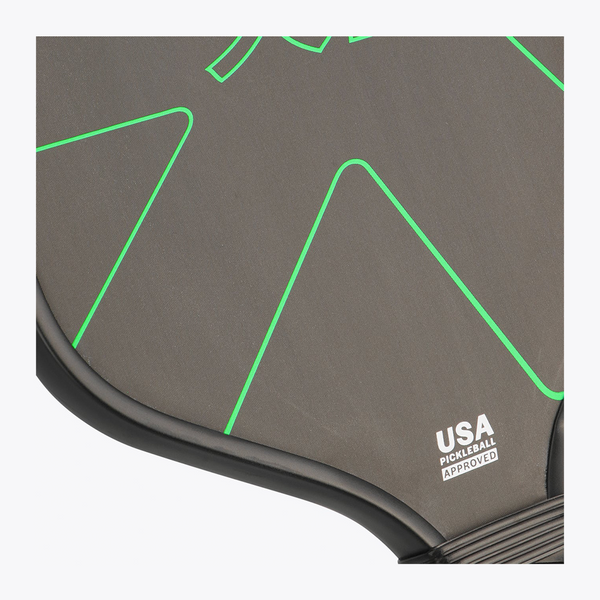 Osaka Pickleball Paddle Pro Tour - Iconic Black - carbon paddle face