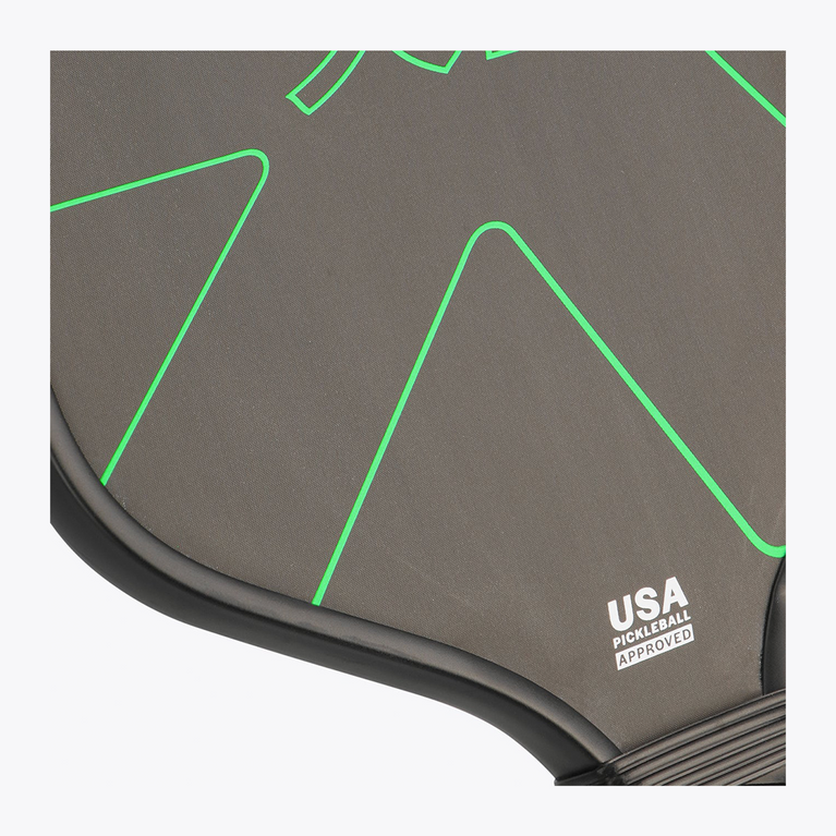Osaka Pickleball Paddle Pro Tour - Iconic Black - carbon paddle face