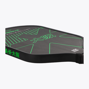 Osaka Pickleball Paddle Pro Tour - Iconic Black - paddle side