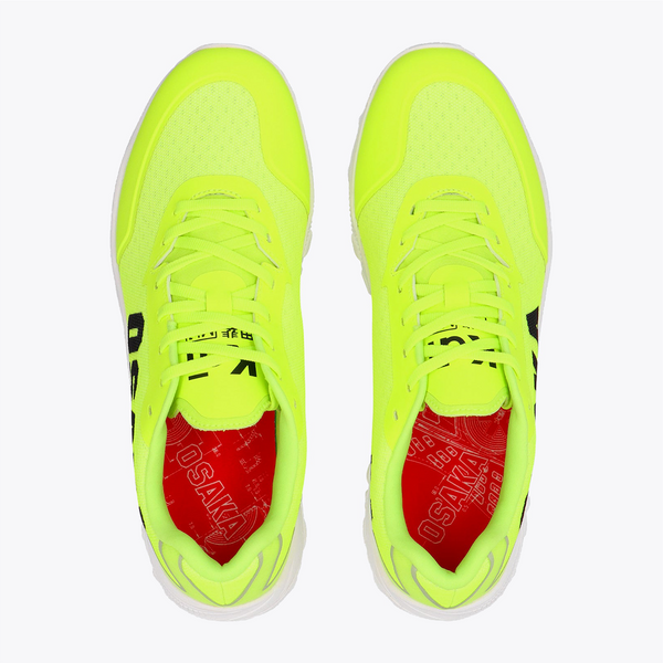 Osaka World footwear Kai Mk1 Fluorescent Lime #FluorescentLime | Top of shoe
