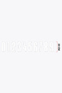 Numbers Large 20cm | White