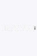 Numbers Small 7cm | White